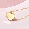 image:imagePure Collection by RossSimons 14kt Yellow Gold Heart Pendant NecklaceNo Gemstone