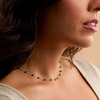 image:imagePure Collection by RossSimons 370 ct tw Emerald Station Bead Necklace in 14kt Yellow GoldEmerald
