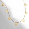 image:imagePure Collection by RossSimons Italian 14kt Yellow Gold MultiCircle NecklaceNo Gemstone