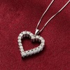 image:imageRossSimons 030 ct tw Diamond Heart Pendant NecklaceDiamond