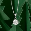image:imageRossSimons 120 Carat Moissanite Solitaire Necklace in Sterling SilverMoissanite