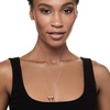image:imageRossSimons 14kt Yellow Gold Angel Wings Heart Pendant Necklace 18 inches