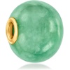 image:imageRossSimons 16mm Jade Bead Pendant in 14kt Yellow Gold