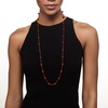 image:imageRossSimons 8mm Gemstone Bead Station Necklace in 14kt Yellow GoldCoral