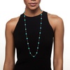 image:imageRossSimons 8mm Gemstone Bead Station Necklace in 14kt Yellow Goldstabilizedturquoise