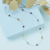 image:imageRossSimons 910 ct tw MultiGemstone Station Necklace in Sterling SilverAmethyst