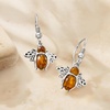 image:imageRossSimons Bumblebee Earrings in Sterling SilverAmber