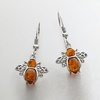 image:imageRossSimons Bumblebee Earrings in Sterling SilverAmber