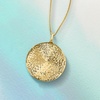image:imageRossSimons Italian 14kt Yellow Gold Sunburst Medallion Pendant