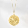 image:imageRossSimons Italian 14kt Yellow Gold Sunburst Medallion Pendant