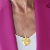 image:imageRossSimons Italian 14kt Yellow Gold Sunburst Medallion Pendant