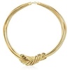 image:imageRossSimons Italian Flex Knot Necklace With 18kt Gold Over Sterling ClaspNo Gemstone