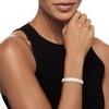image:imageRossSimons Italian Sterling Silver DiamondCut Omega Braceletno gemstone