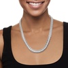 image:imageRossSimons Italian Sterling Silver Heart NecklaceNo Gemstone