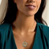image:imageRossSimons Jade Snake Pendant Necklace in 18kt Gold Over Sterling 18 inches