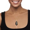 image:imageRossSimons Onyx Teardrop Pendant in 14kt Yellow Gold