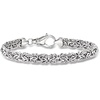 image:imageRossSimons Sterling Silver Small Byzantine Bracelet90 Inches