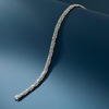 image:imageRossSimons Sterling Silver and 14kt Yellow Gold Byzantine Station Braceletno gemstone