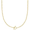 image:imageRossSimons Turquoise and 250 ct tw Citrine Sunflower Toggle Necklace in 18kt Gold Over SterlingCitrine