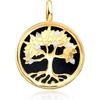 image:imageRossSimons 17mm Onyx Tree Of Life Pendant in 14kt Yellow Gold