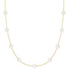 image:imageRossSimons 555mm Cultured Pearl Station Necklace in 14kt Yellow Gold240 Inches