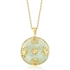 image:imageRossSimons Good Fortune Butterfly Pendant Necklace in 18kt Gold Over Sterling