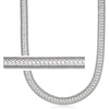 image:imageRossSimons Italian Sterling Silver Heart NecklaceNo Gemstone