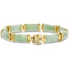 image:imageRossSimons Jade Good Fortune Bracelet in 18kt Gold Over SterlingJade