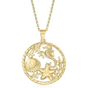 image:imageRossSimons Sterling Sea Life Pendant Necklace200 Inches