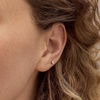 image:imagePure Collection by RossSimons 010 ct tw BezelSet Diamond FlatBack Stud Earrings in 14kt Yellow Gold