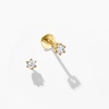 image:imagePure Collection by RossSimons 010 ct tw Diamond FlatBack Stud Earrings in 14kt Yellow Gold