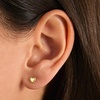 image:imagePure Collection by RossSimons 14kt Yellow Gold Heart FlatBack Stud Earrings