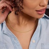 image:imagePure Collection by RossSimons 25mm 14kt Yellow Gold RoloLink NecklaceNo Gemstone