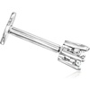 image:imagePure Collection by RossSimons DiamondAccented Single FlatBack Stud Earring in Sterling Silver