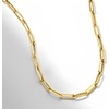 image:imagePure Collection by RossSimons Italian 14kt Yellow Gold Paper Clip Link NecklaceNo Gemstone
