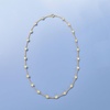 image:imageRossSimons 1000 ct tw BezelSet CZ Station Necklace in 18kt Gold Over SterlingCubic Zirconia