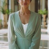 image:imageRossSimons 1000 ct tw BezelSet CZ Station Necklace in 18kt Gold Over SterlingCubic Zirconia