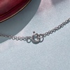 image:imageRossSimons 1000 ct tw BezelSet CZ Station Necklace in Sterling SilverCubic Zirconia