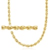 image:imageRossSimons 14kt Yellow Gold RopeChain Necklace160 Inches