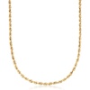 image:imageRossSimons 14kt Yellow Gold RopeChain Necklace200 Inches