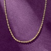 image:imageRossSimons 14kt Yellow Gold RopeChain Necklace240 Inches