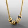 image:imageRossSimons 14kt Yellow GoldPlated Bead Charm Jewelry18 Inches