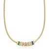 image:imageRossSimons 14kt Yellow GoldPlated Bead Charm Jewelry18 Inches