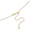 image:imageRossSimons 1mm 14kt Yellow Gold Adjustable RopeChain Necklace