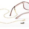 image:imageRossSimons 2In1 Italian 18kt Gold Over Sterling Paper Clip Link Necklace and Eyeglass Chain 30 inches