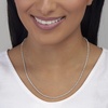 image:imageRossSimons 2mm Sterling Silver RopeChain NecklaceNo Gemstone
