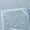 image:imageRossSimons 350 ct tw CZ Station Necklace in 14kt Yellow GoldCubic Zirconia