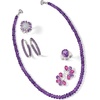 image:imageRossSimons Amethyst Bead Necklace With Sterling SilverAmethyst