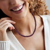image:imageRossSimons Amethyst Bead Necklace With Sterling SilverAmethyst