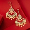 image:imageRossSimons Italian 14kt Yellow Gold Filigree Chandelier Earrings